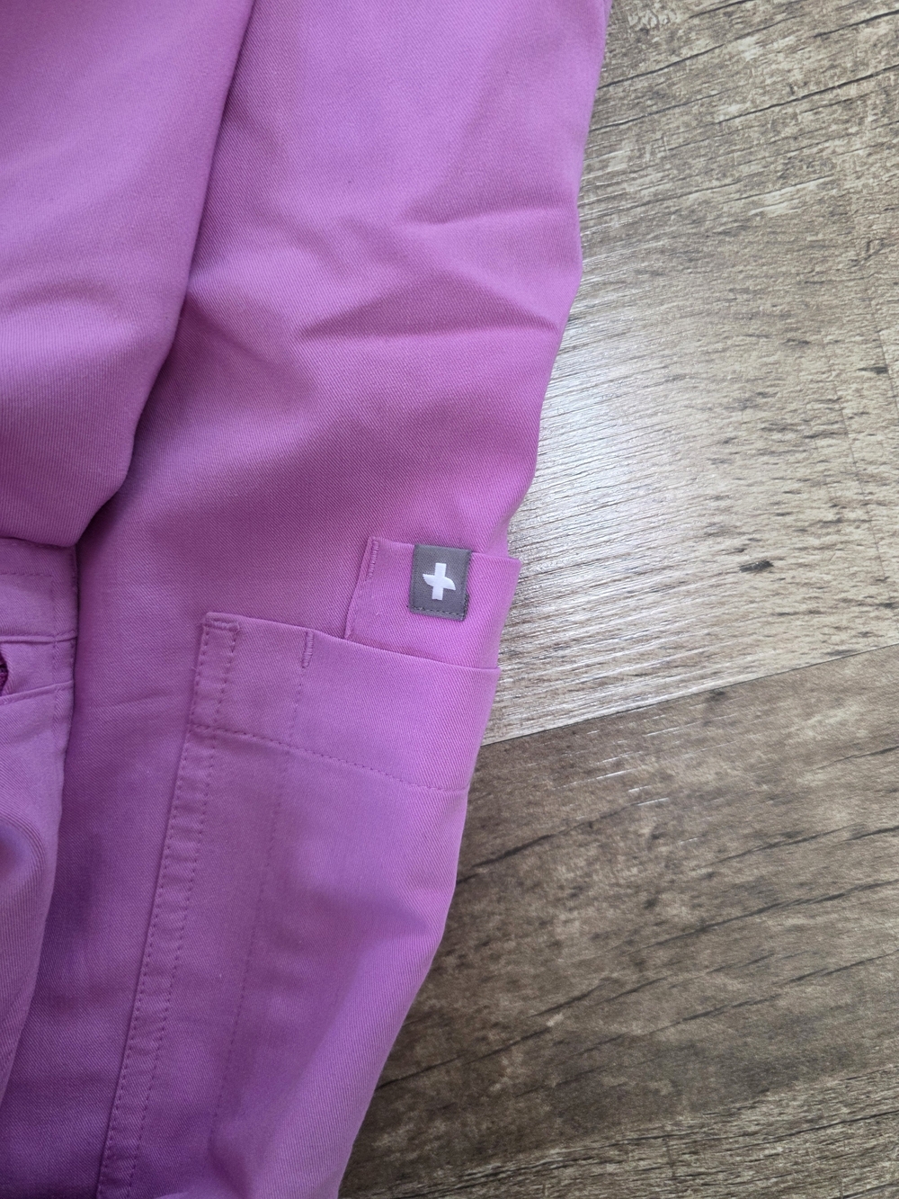 Figs Dowa Scrub Pant In Pink Cloud - Picture 4 of 6